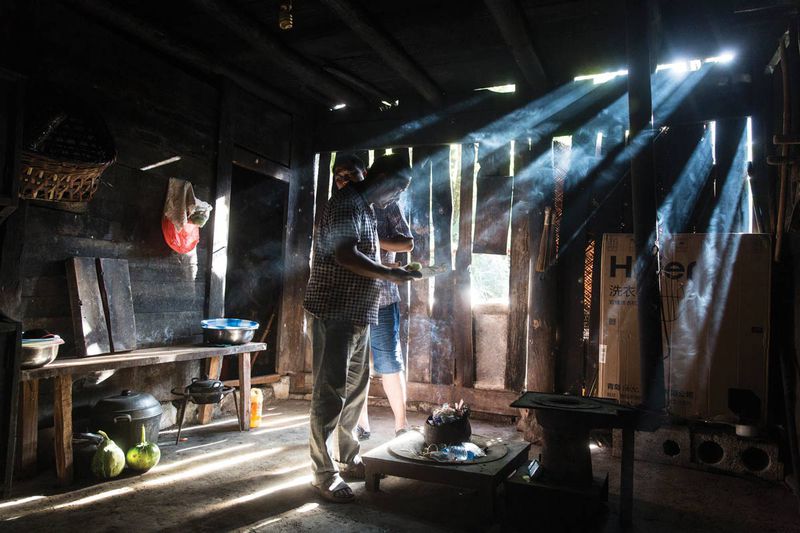 Cheng Weixian runs his own construction materials company in Hanglong but is unsatisfied with the relocation agreement: "it's difficult for me to rent a shop there," he says. "I just can't afford the rent."